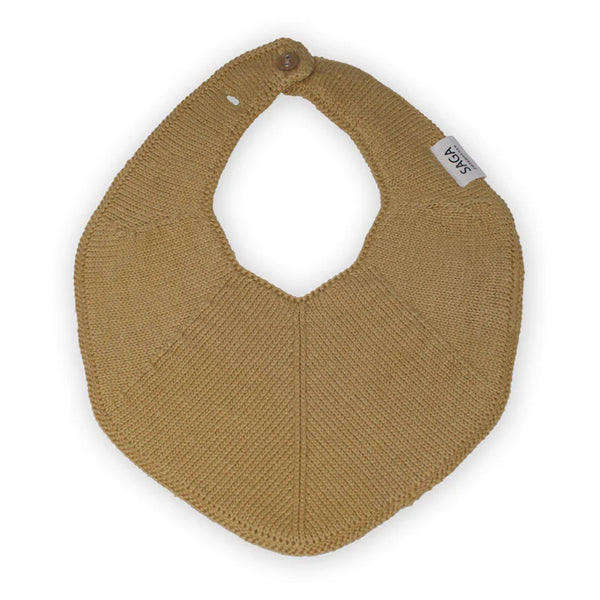 Bavoir Tricot - Floja Honey