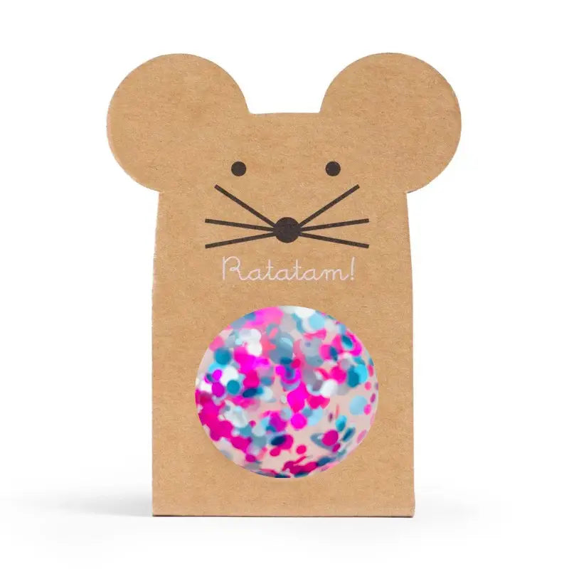 Balle rebondissante - Souris Multicolor