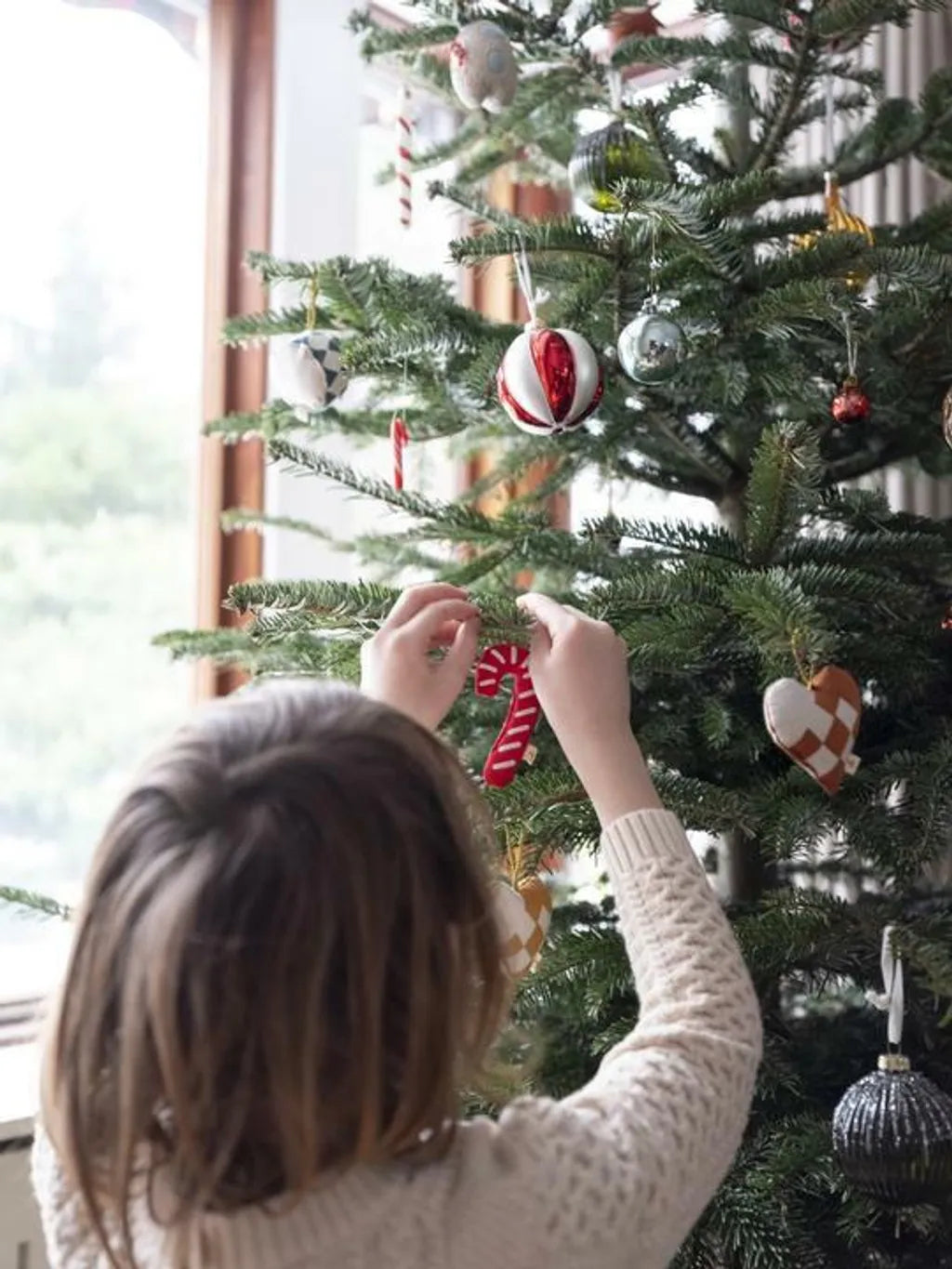 Lot de 3 Ornements de Noël - Sucre d'orge