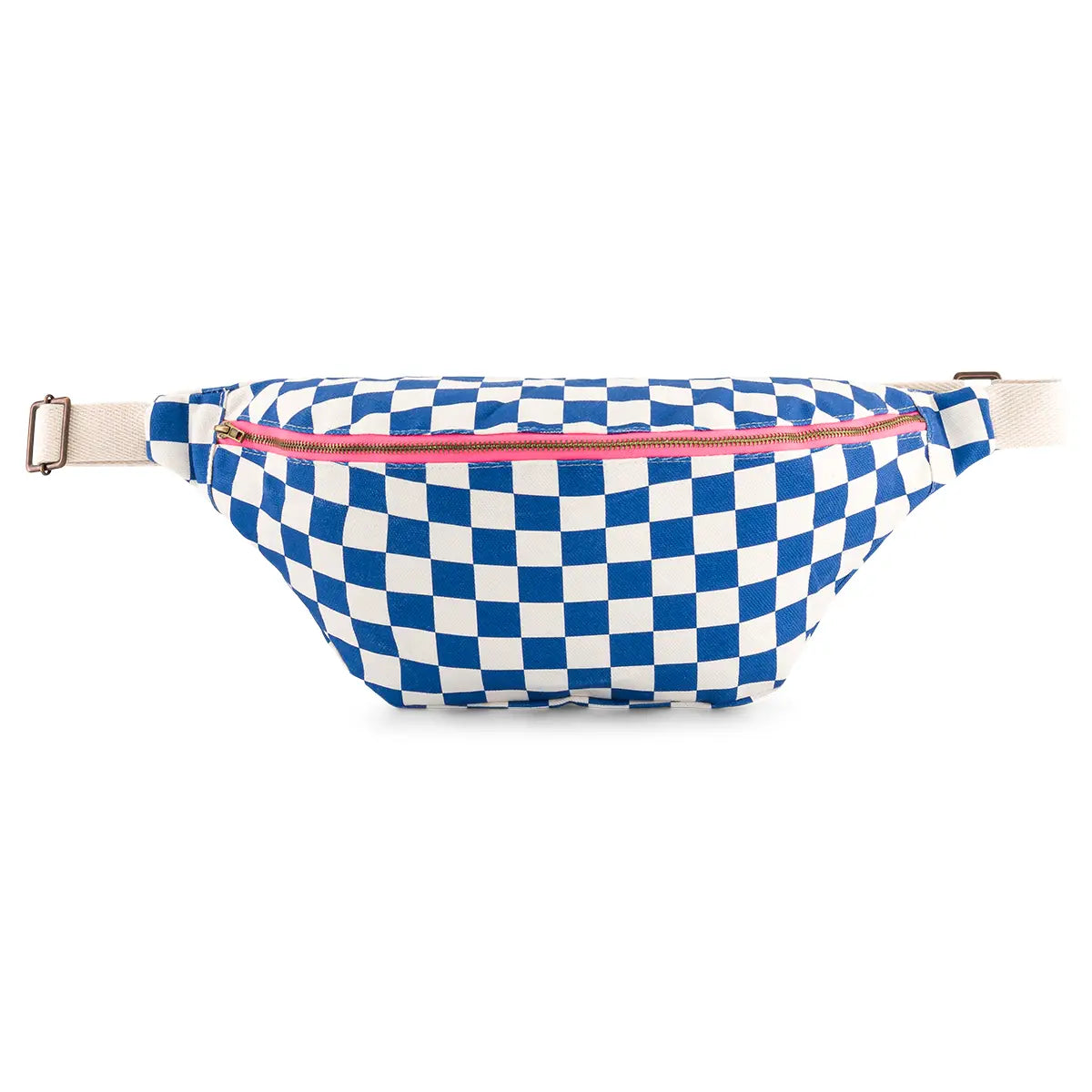 Belt bag - Blue Checkerboard