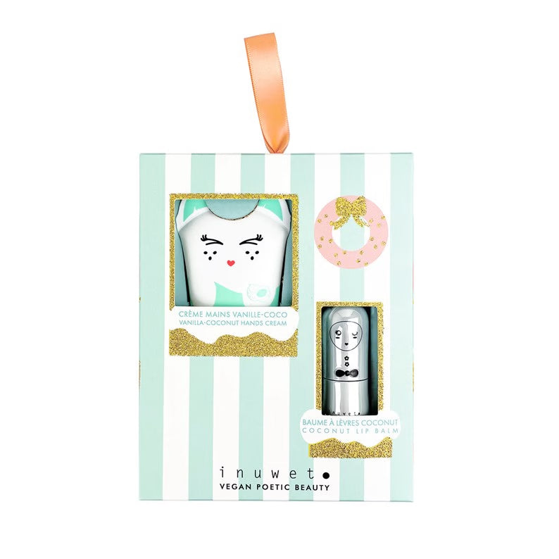 Coffret baume à lèvres et crème mains - Non toxic et Vegan