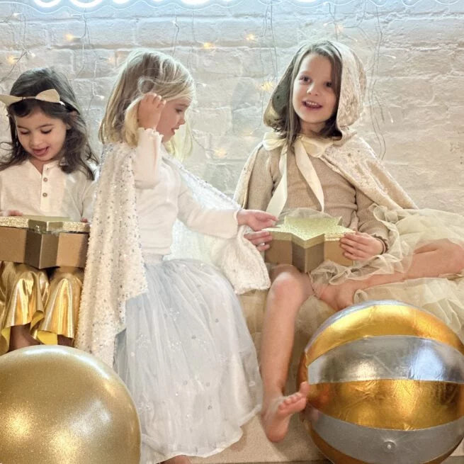 Cape Fairy en Velours - Déguisement Enfant