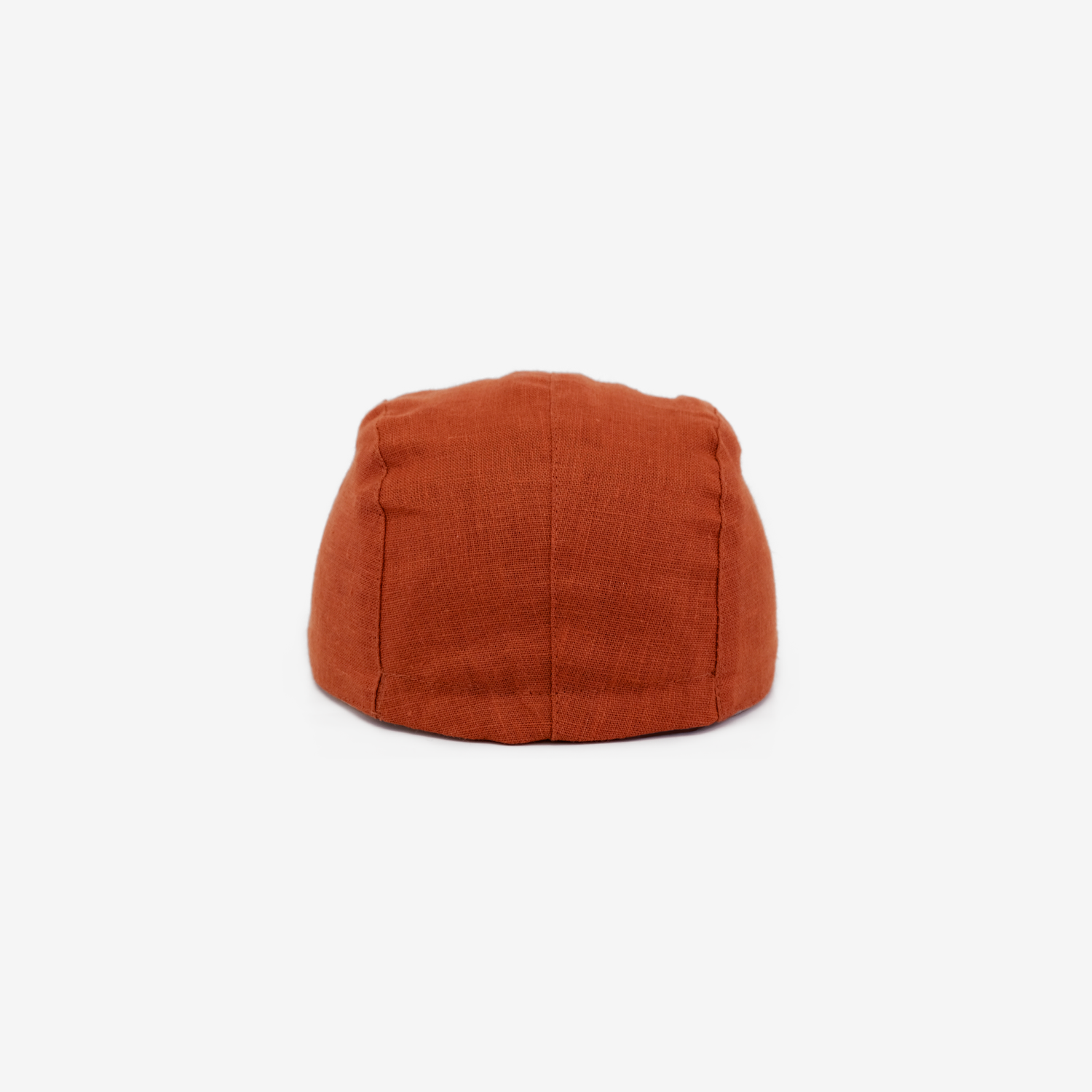 Linen cap - Paprika