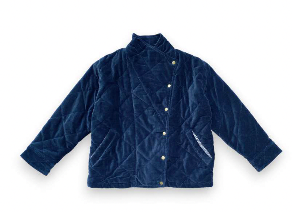 Kapur Jacket, Velvet Edition - Navy