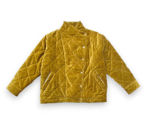 Veste Kapur, Édition Velours - Ocre