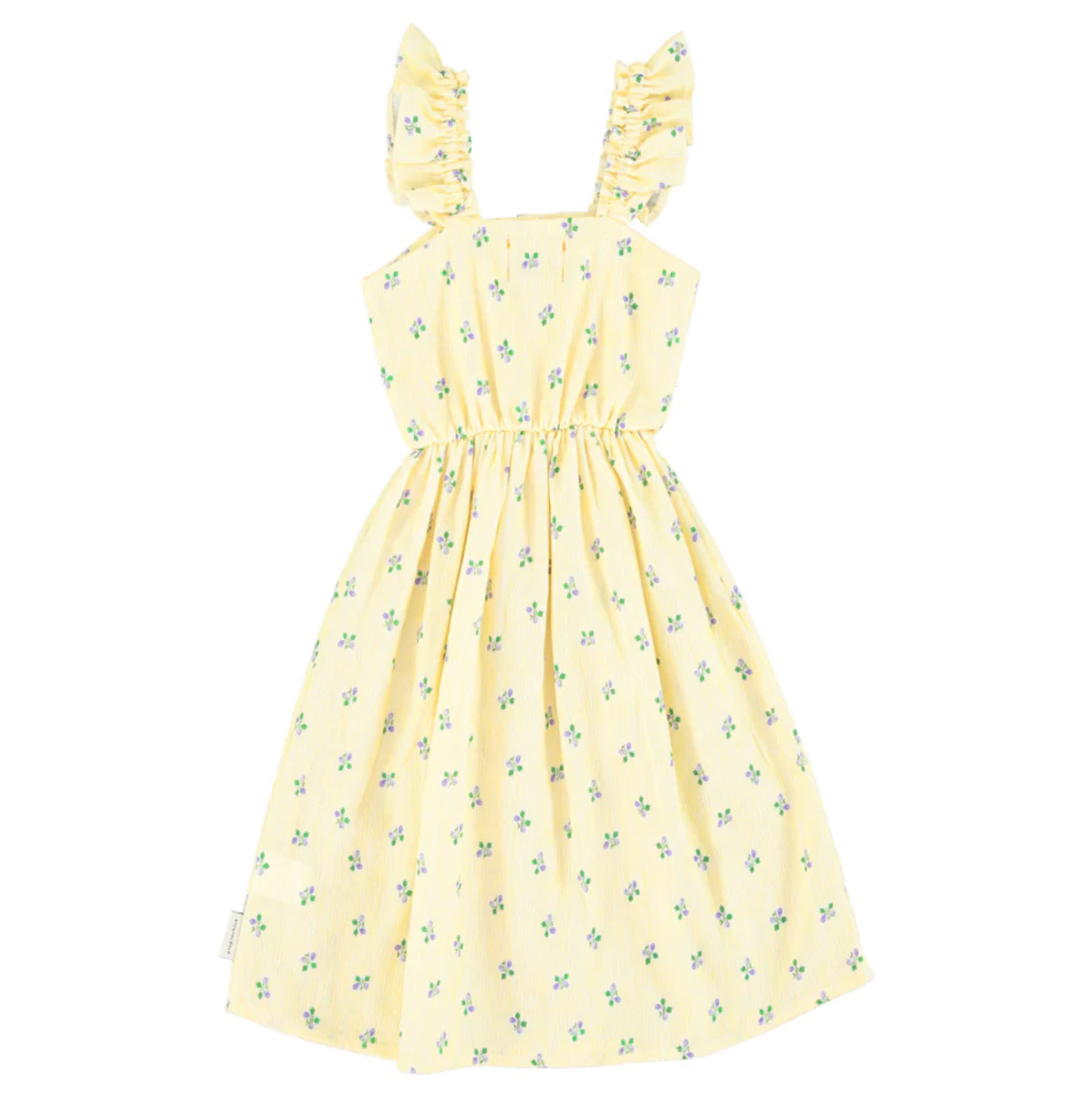 Robe Longue - Fleurs jaunes