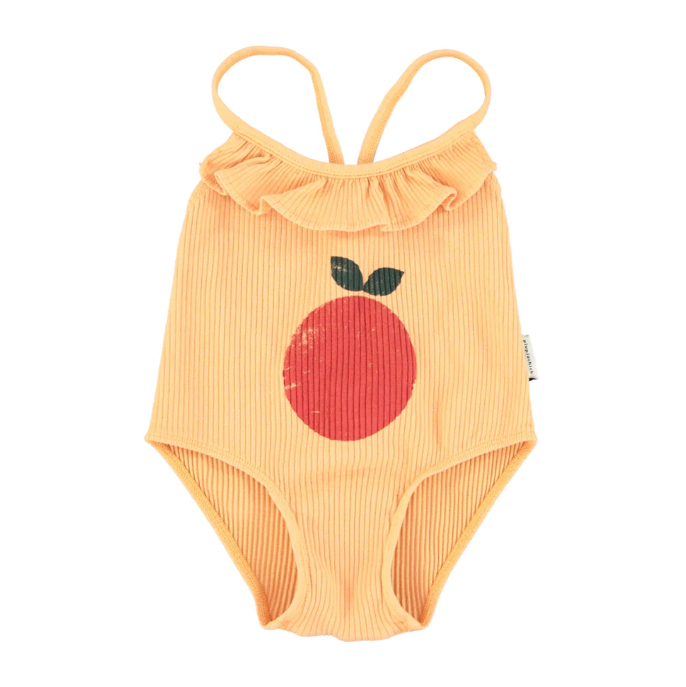 Swimsuit - Peach Orange and Apple