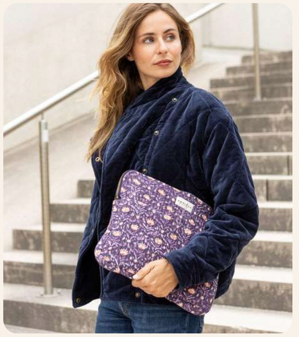 Kapur Jacket | Oversized quilted velvet - Velvet, 4 colors