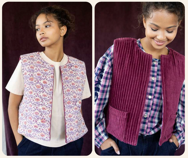 Gillet SAKARI Woman - Reversible, 2 colors
