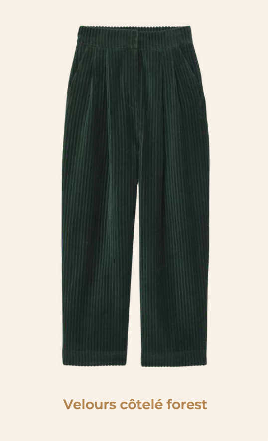 Pantalon PURANA - Velours côtelé