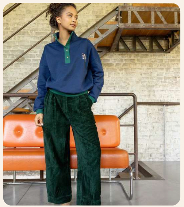 Pantalon PURANA - Velours côtelé