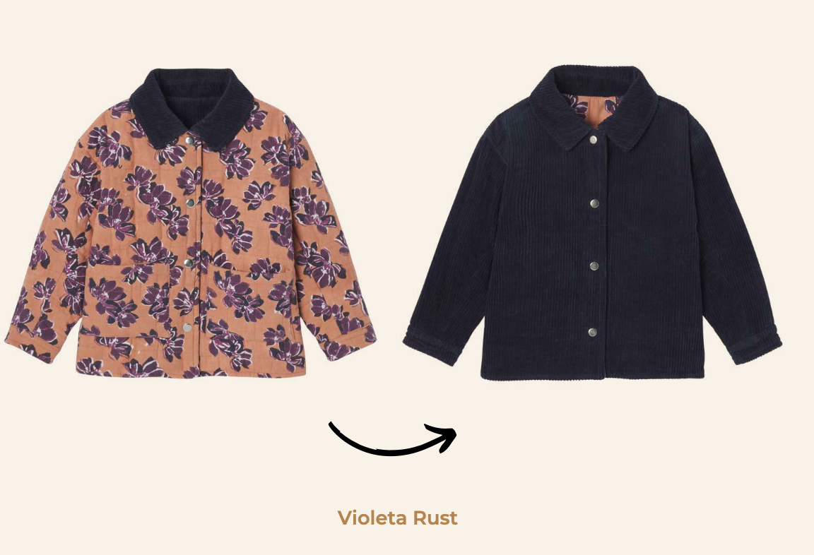 Veste enfant ONDAS - Réversible