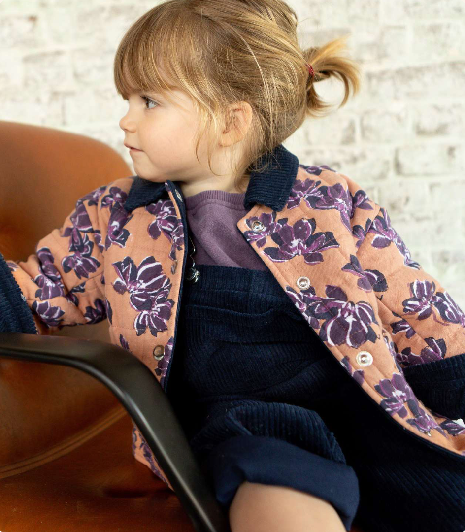 Veste enfant ONDAS - Réversible