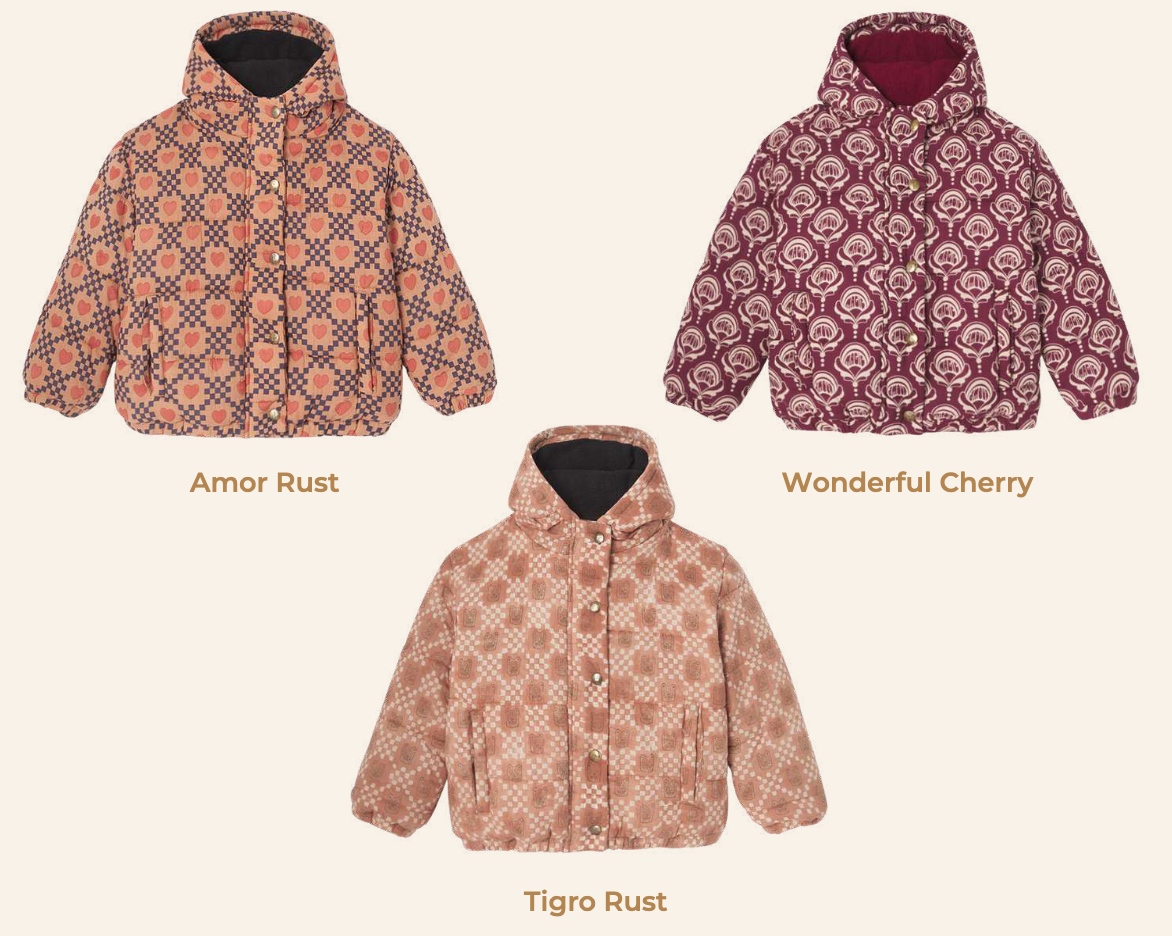 Doudoune FELI - Manteaux doublure polaire, 3 coloris