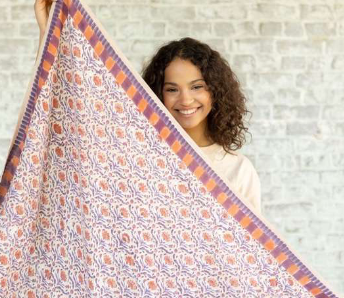 Foulard LATIKA - Cactus Macadamia