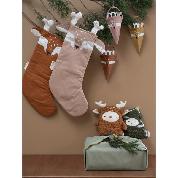 Christmas Stocking Reindeer - Cinnamon