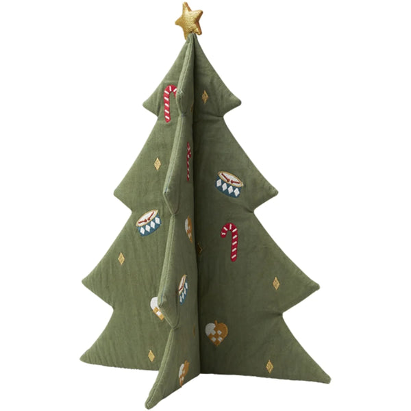 Sapin de Noël brodé