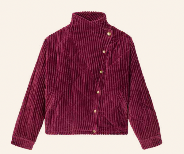 Women's KAPURO Jacket - Corduroy Cherry