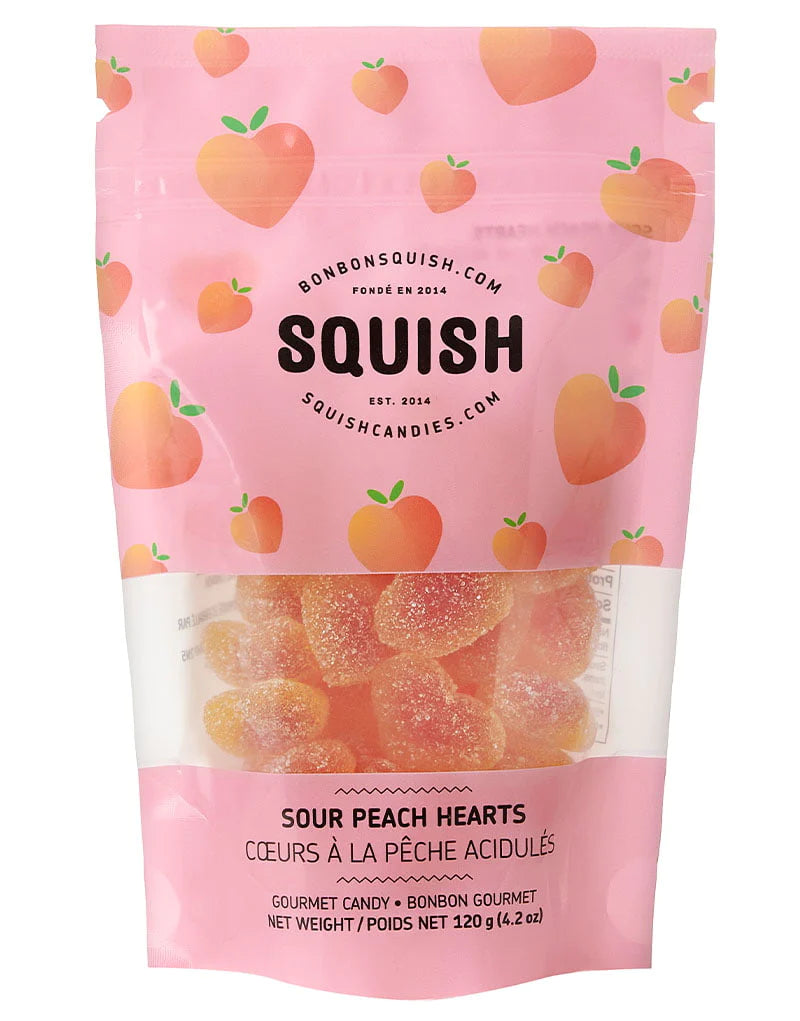 Sour Peach Heart Jujubes - 120g