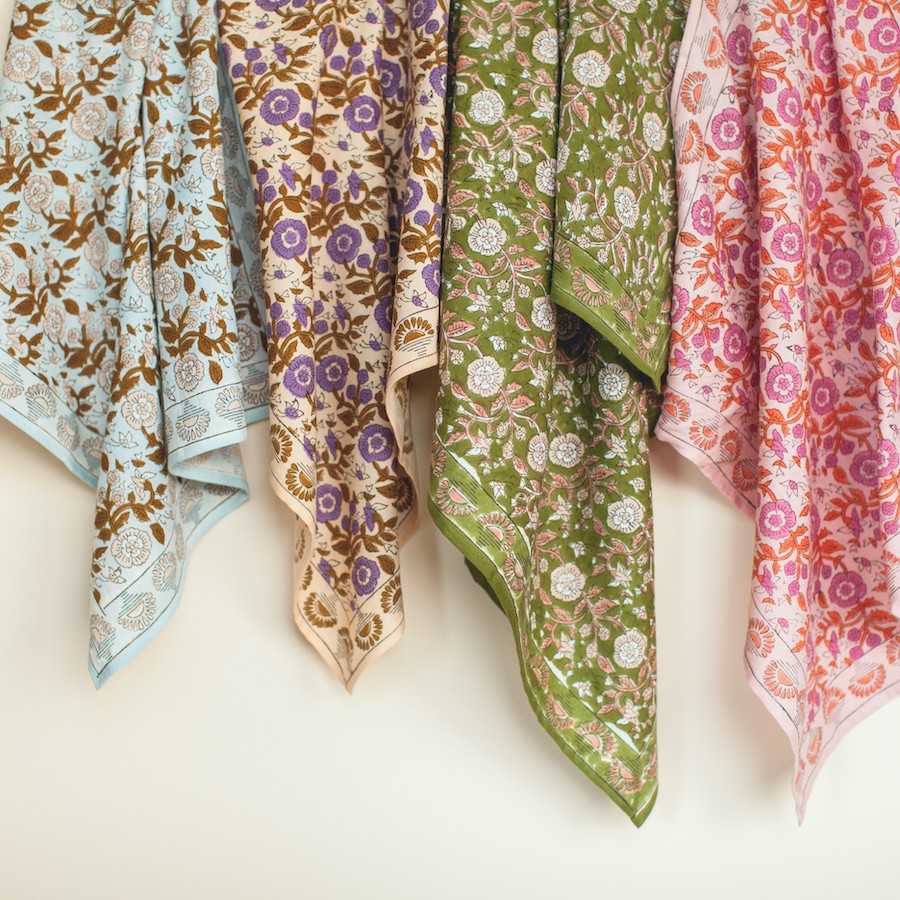 Foulard LATIKA Soleil - Amande