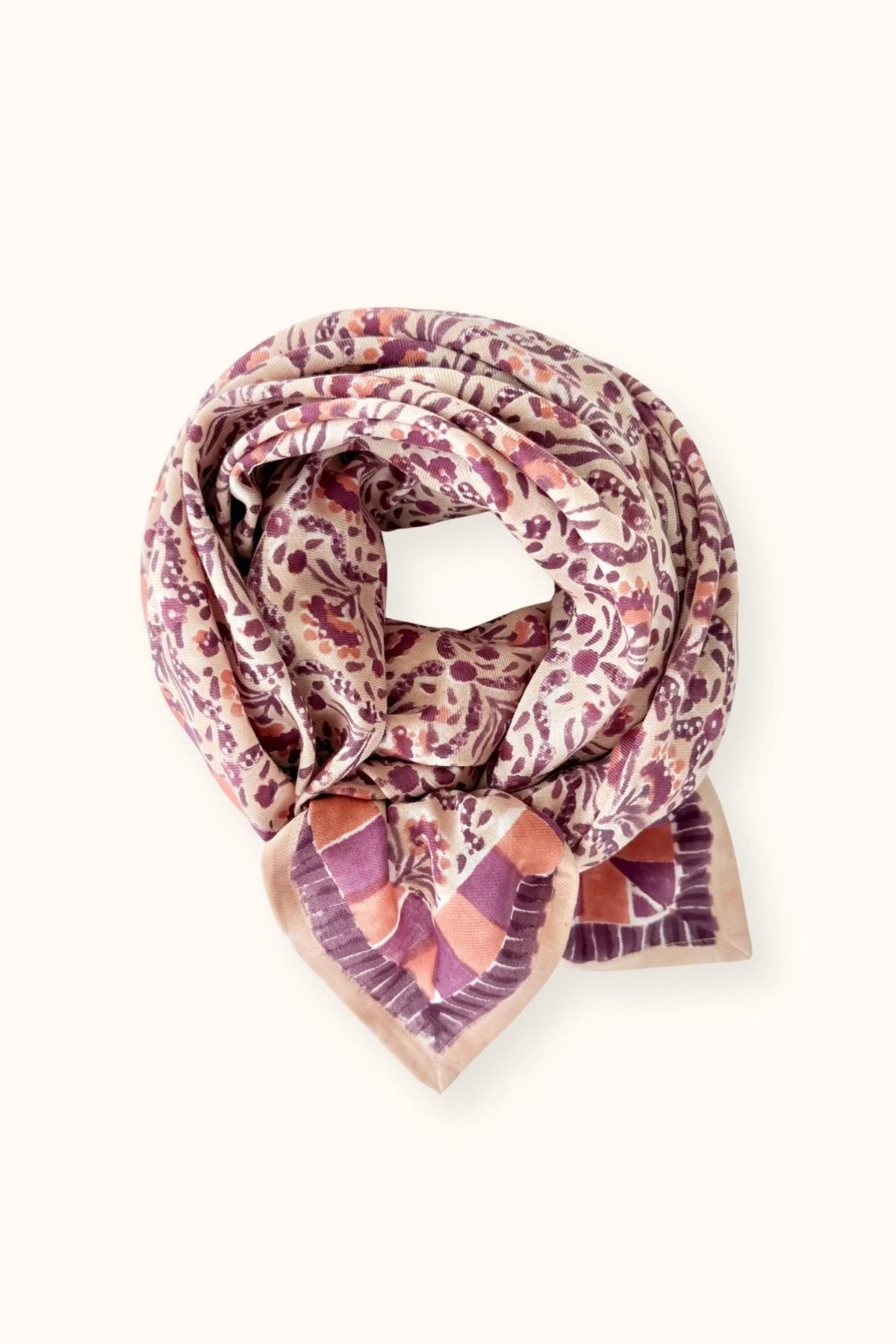 Foulard LATIKA - Cactus Macadamia