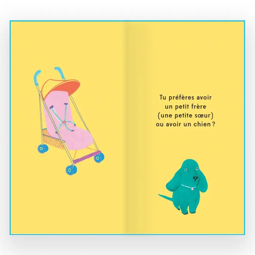 Tu préfères quoi ? - Livre 5 ans+
