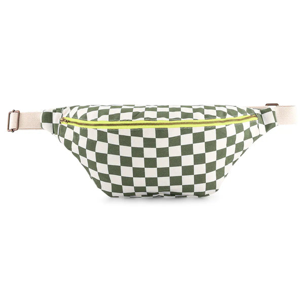 Bum bag - Khaki Checkerboard