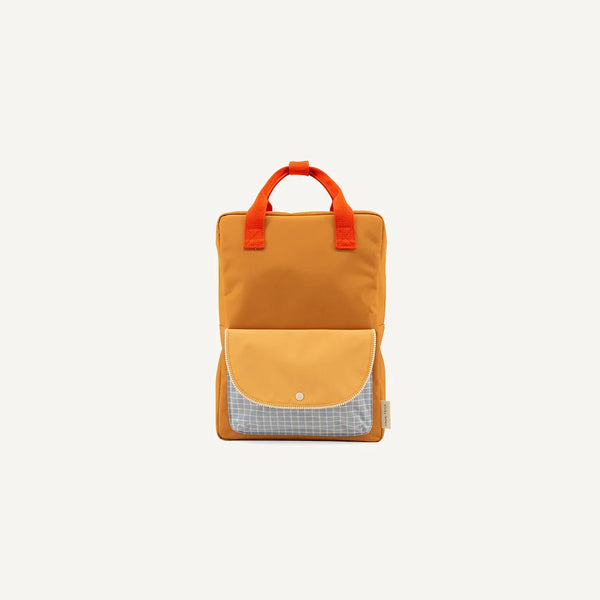Large Recycled Backpack - Envelope Homemade Honey