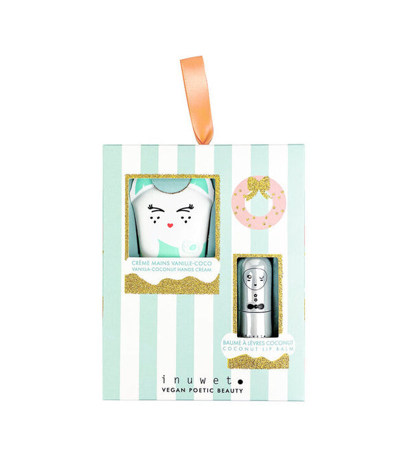 Coffret baume à lèvres et crème mains - Non toxic et Vegan