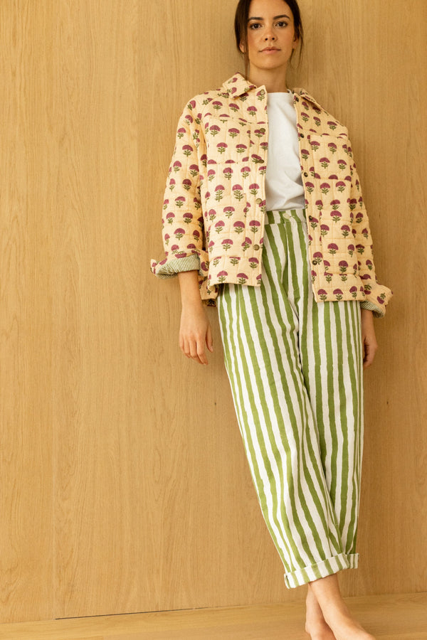 Pantalon Sib - Rayures Bambou