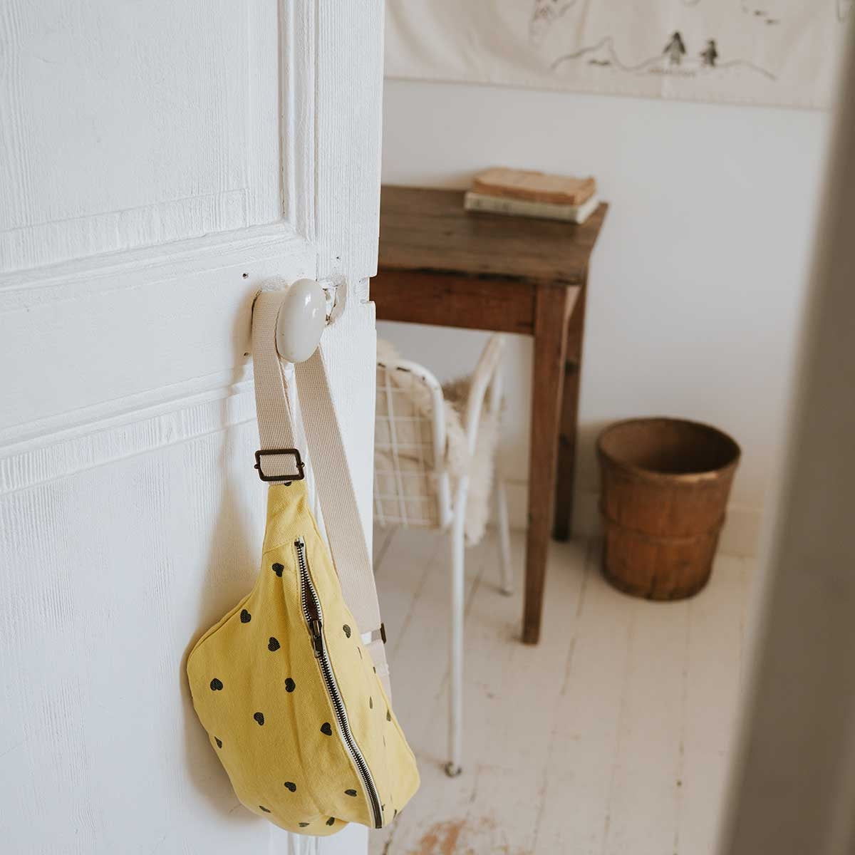 Sac banane - Coeur Lemon Yellow