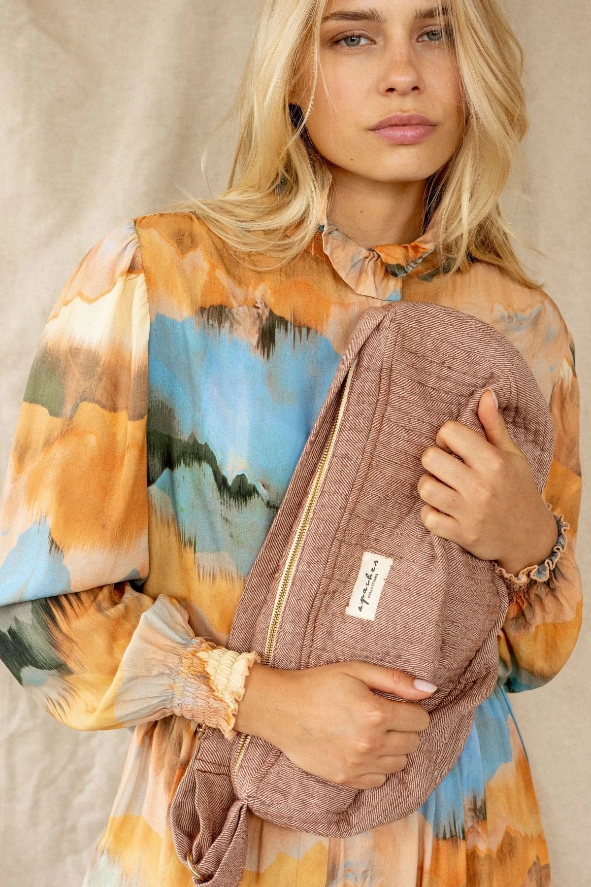 Sac Banane Demi-Lune SHANTI - Bi-Goût