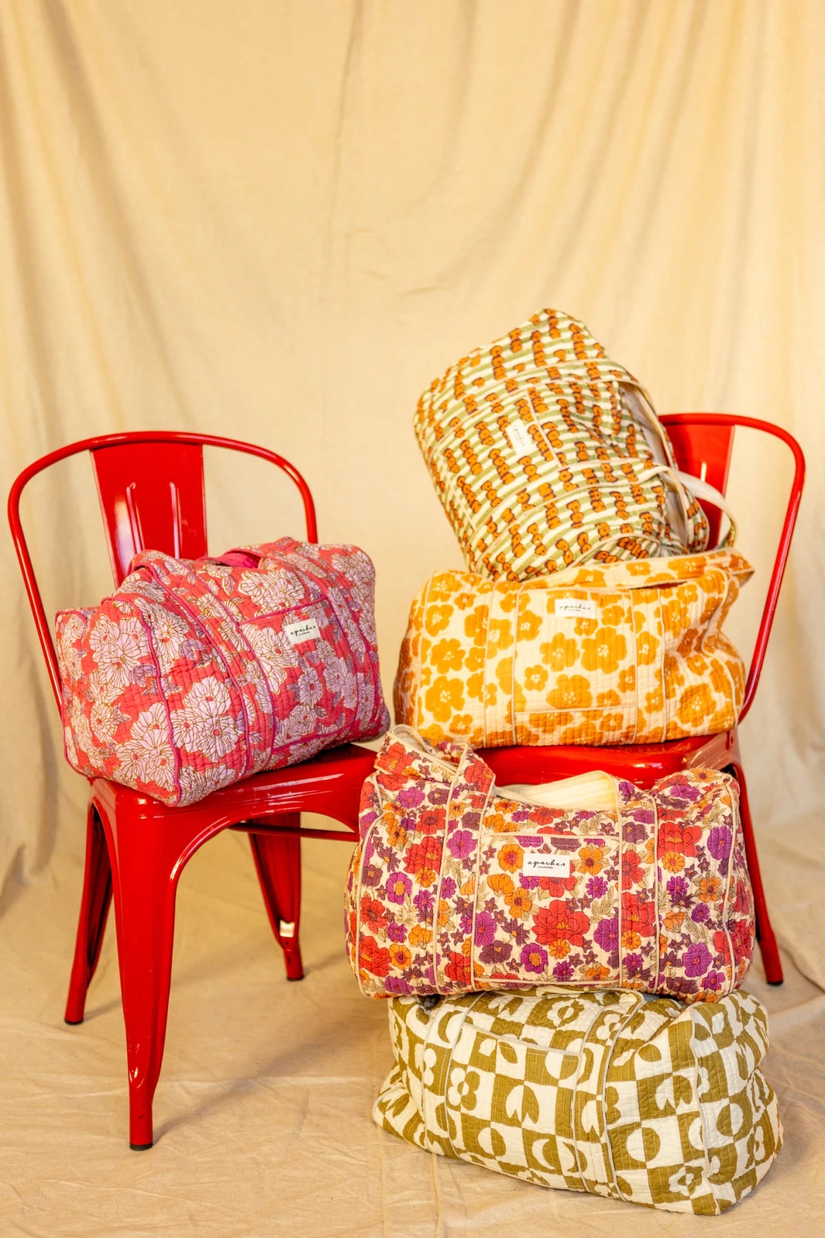 Sac Buddha - Flora Bold Orange