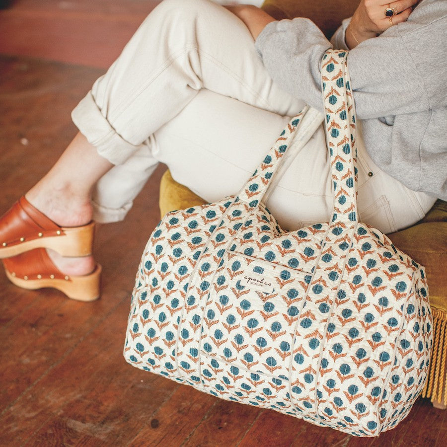 Diaper Bag - Budha Pineapple Snow