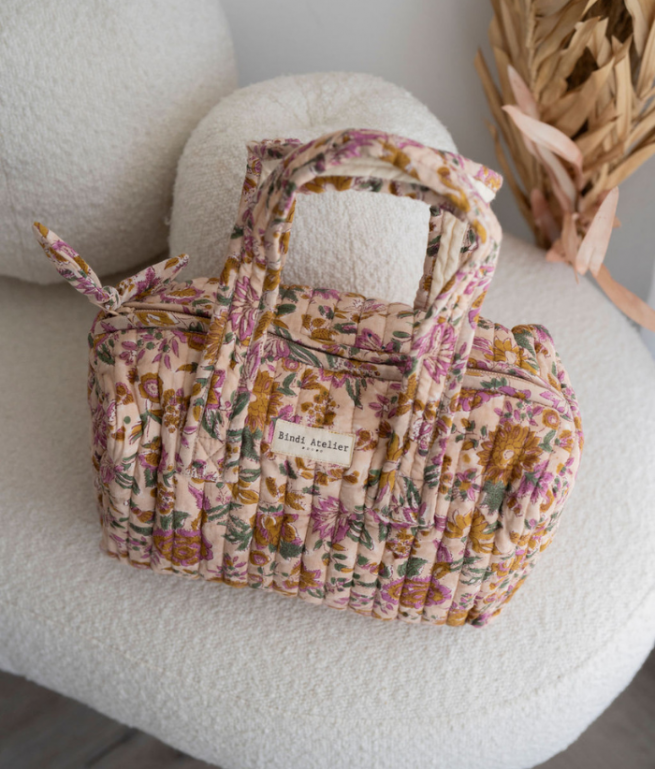 Vanity bag / Mini diaper bag - Sarika Matcha