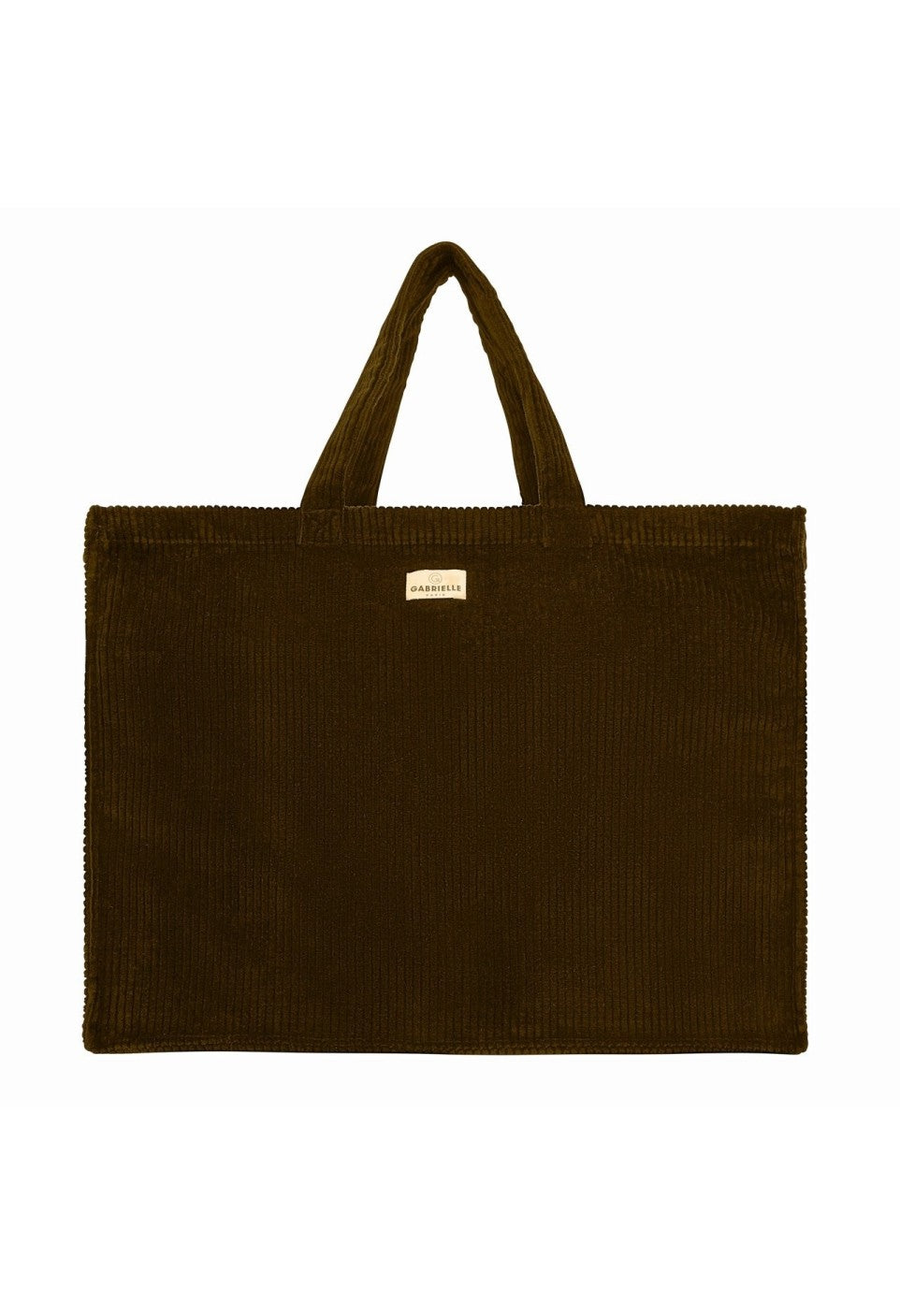 Sac Cabas/Week-end – Velours Corduroy Olive