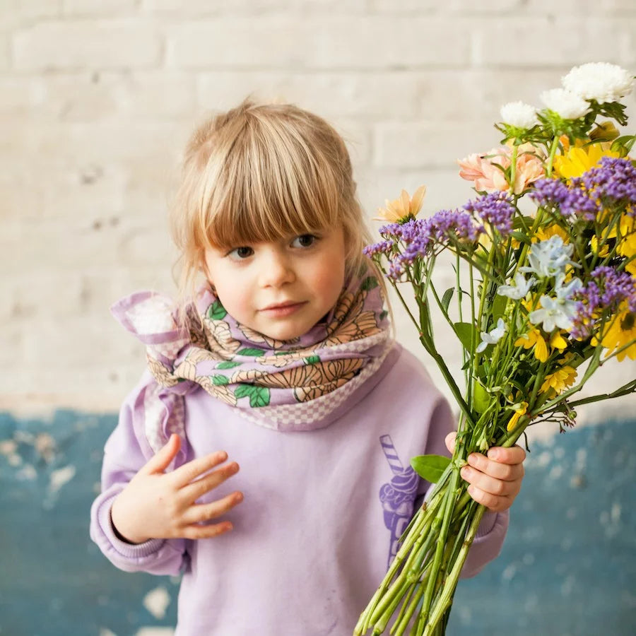 Balloon Sweatshirt - Lavender Ice