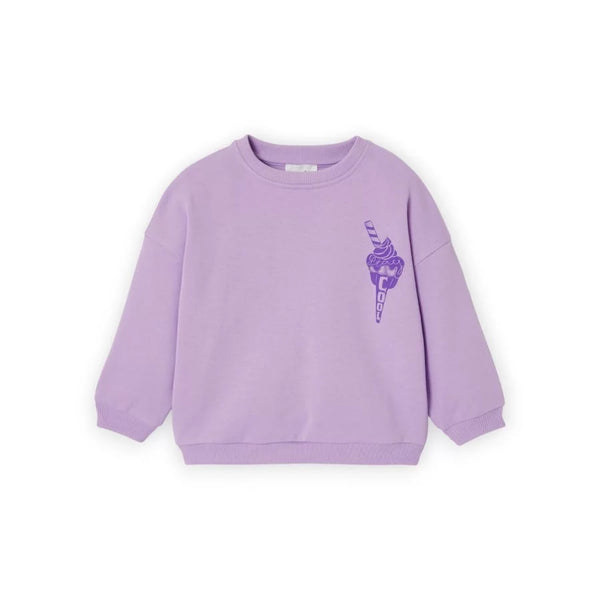 Balloon Sweatshirt - Lavender Ice