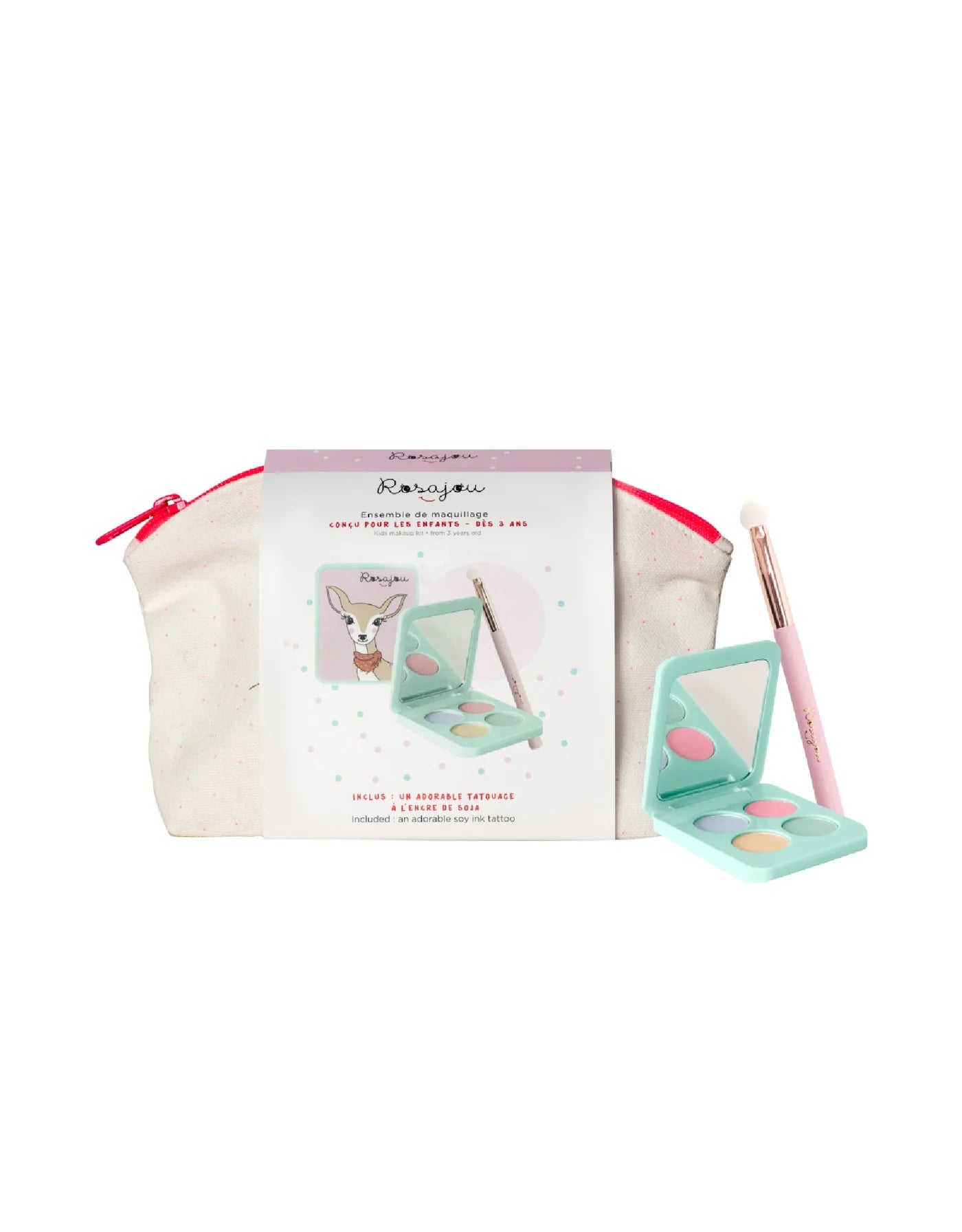 Coffret Maquillage Enfant Non Toxique – Fards à Paupières Rosajou