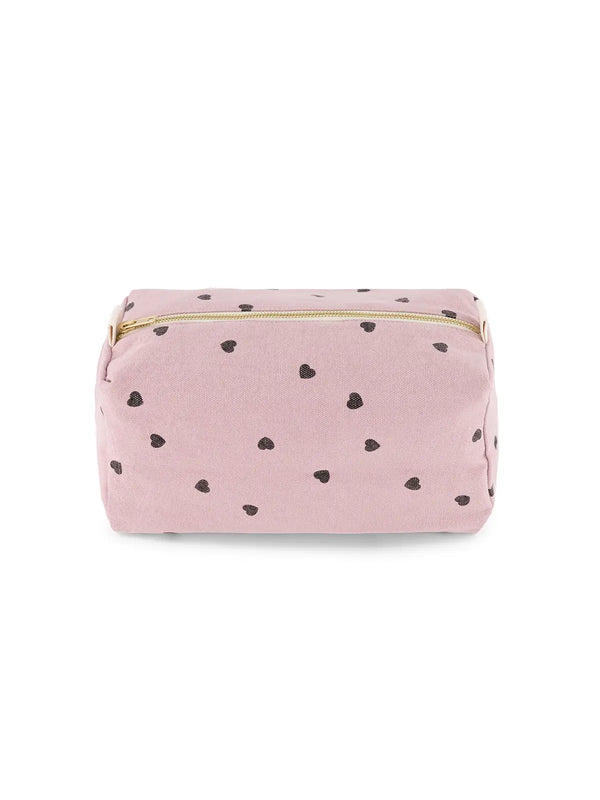 Toiletry Bag - Lilac Heart