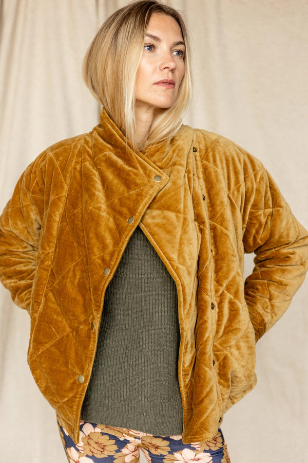 Kapur Jacket, Velvet Edition - Tapenade