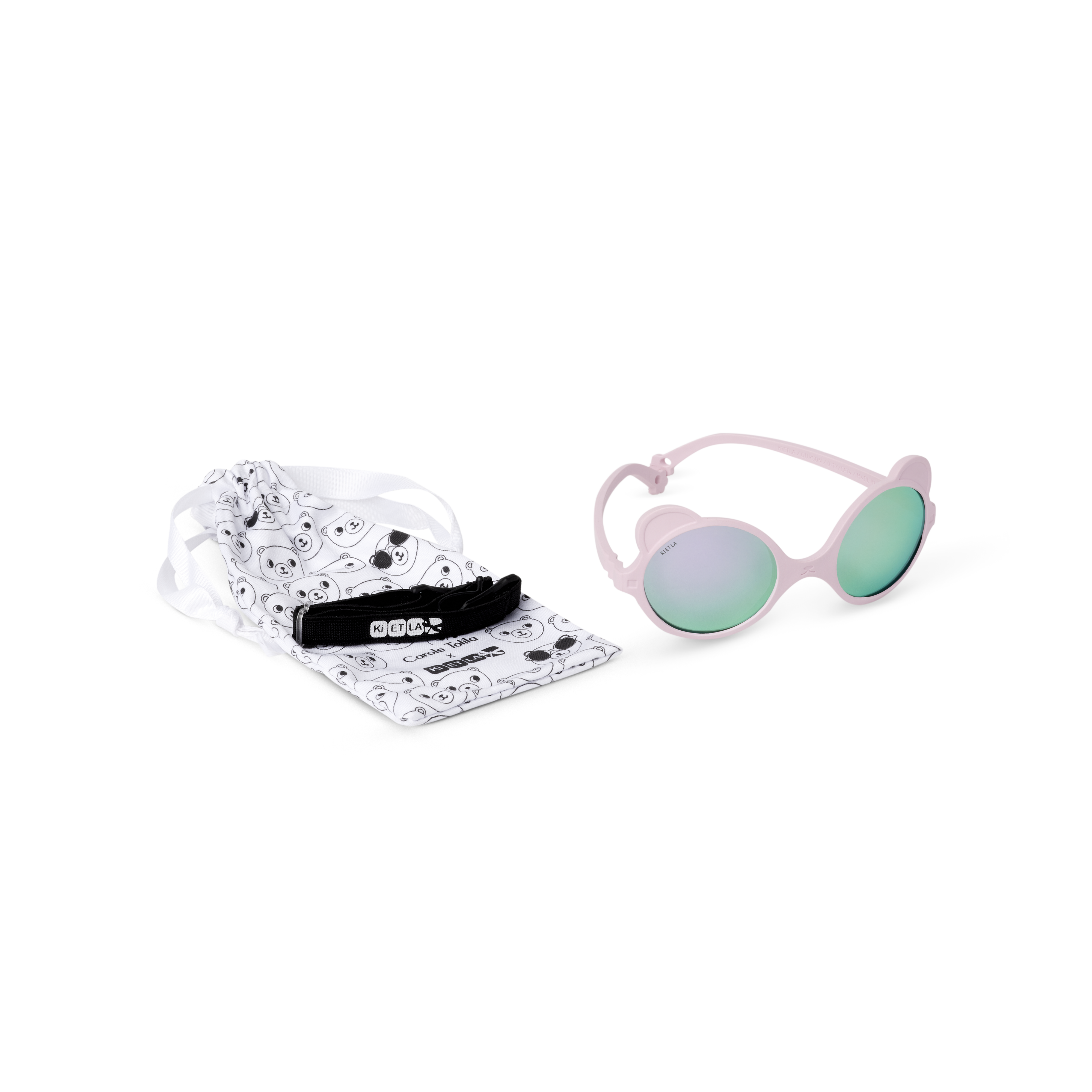 Sunglasses, 1-2 years Ourson Pale pink