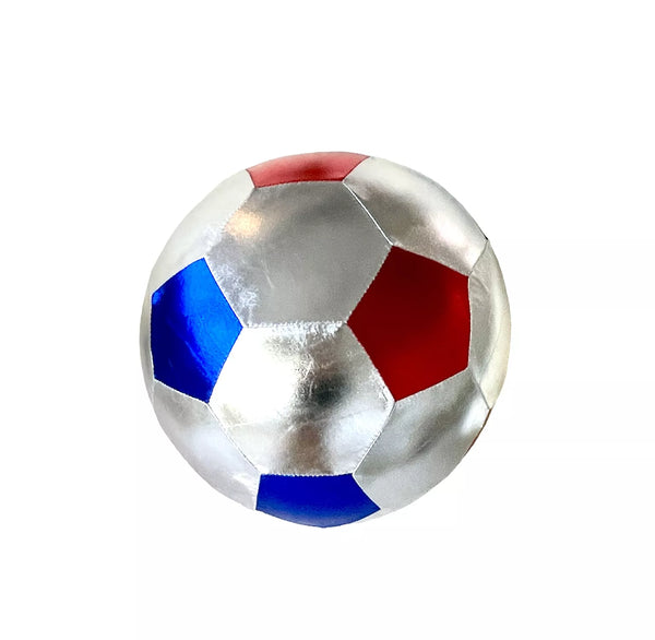Fabric football / soccer ball - 22 cm