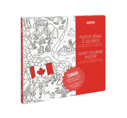 Giant coloring poster - Canada
