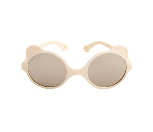Cream Bear Sunglasses, 2-4 Years