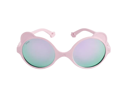 Lunettes de soleil 1-2 ans Ourson Rose pâle