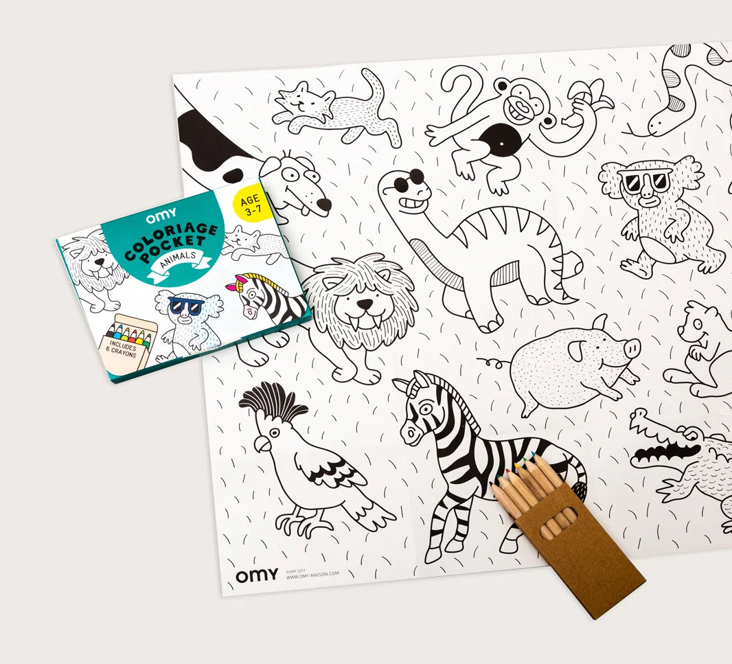 Mini set de coloriage - Animaux
