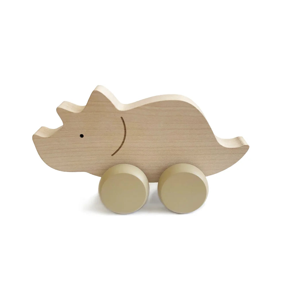 Wooden Triceratops