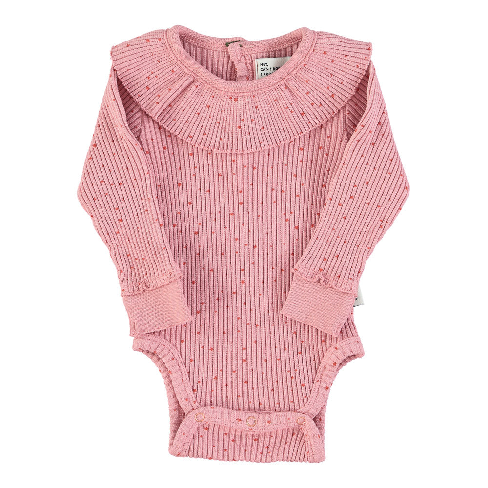 Bodysuits - Pink Orange Little star