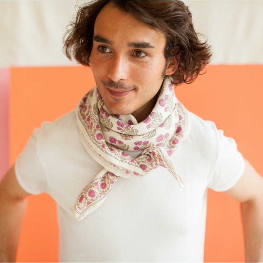 Foulard Latika - Bouton d'or